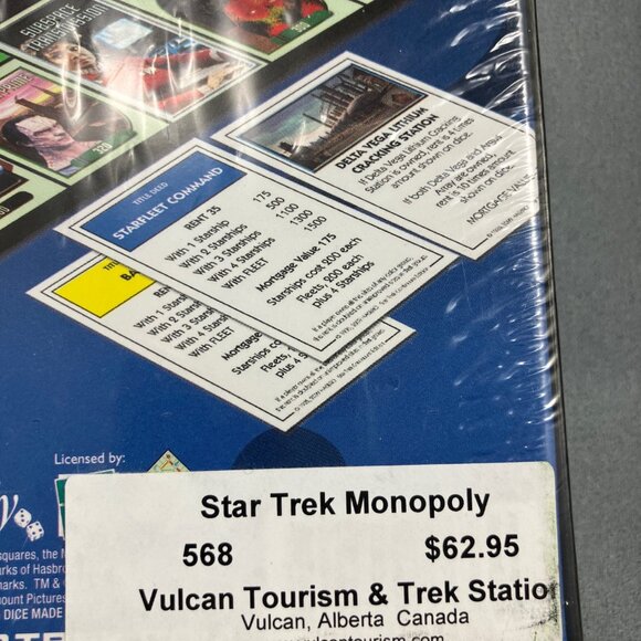 Star Trek 2009 Continuum Edition Monopoly Game - Picture 3 of 9